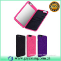 Yexiang Makeup Mirror + Plastic Wallet Case Cover For iPhone 6 plus